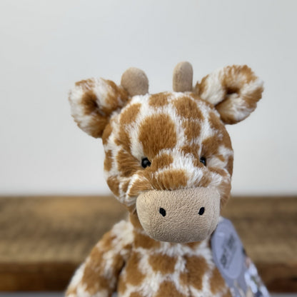 Jellycat Medium Bashful Giraffe (first Release/old Style) Beanie Retired 12"