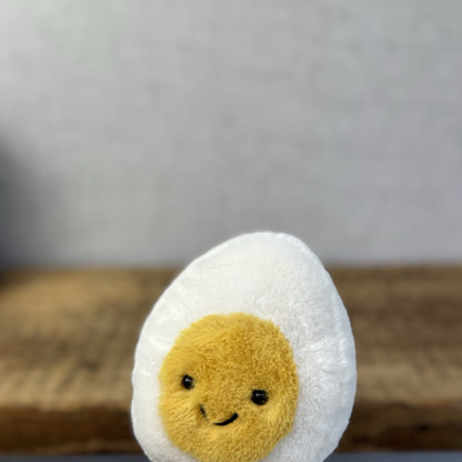 Jellycat Amuseable Happy Boiled Egg - Little Egg With Feet Soft Toy Beanie Plush