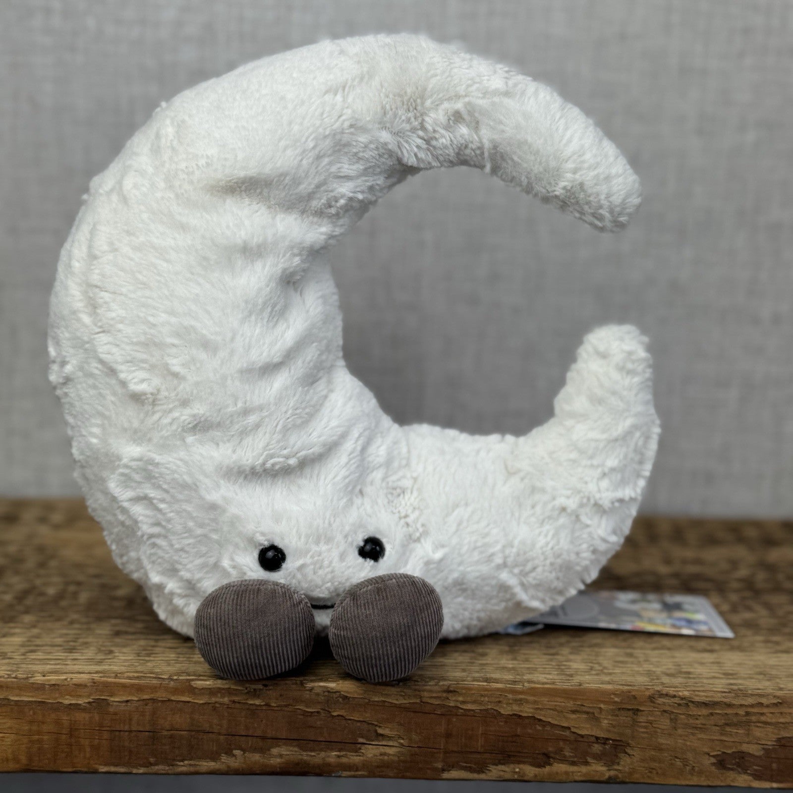 Jellycat Amuseable Moon Plush Beanie Soft Toy - Moon Decor Display Cute 12"