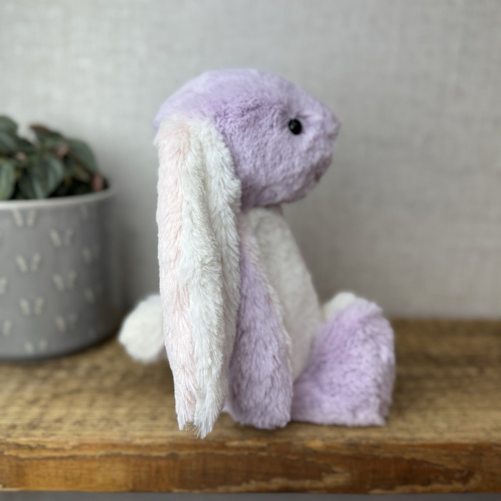 Jellycat Medium Bashful Honey “Blossom” - Rare Medium Honey With Custom Ears 12”