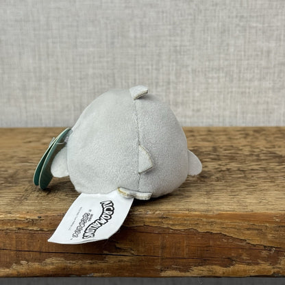 Squishmallow Micromallow With Tag - Gordon The Shark Mini Grey Shark New 3"