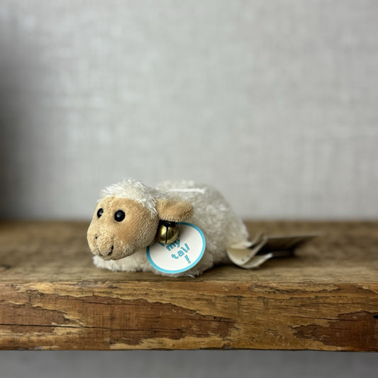 Jellycat Rare Bobtail Sheep - Collectible Lamb (misprinted Tag) Tiny Vintage 4”