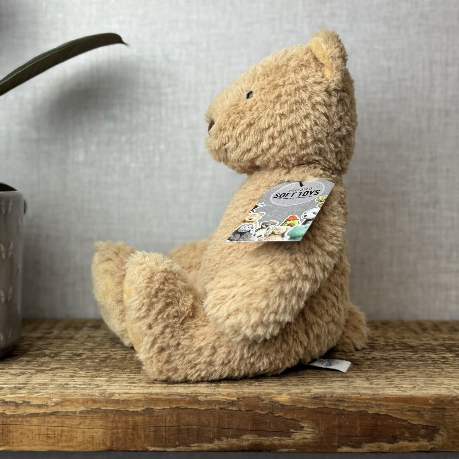 Jellycat Bumble Brown Bear - Medium Retired Bear - Little Jellycat Bear 12” NWOT