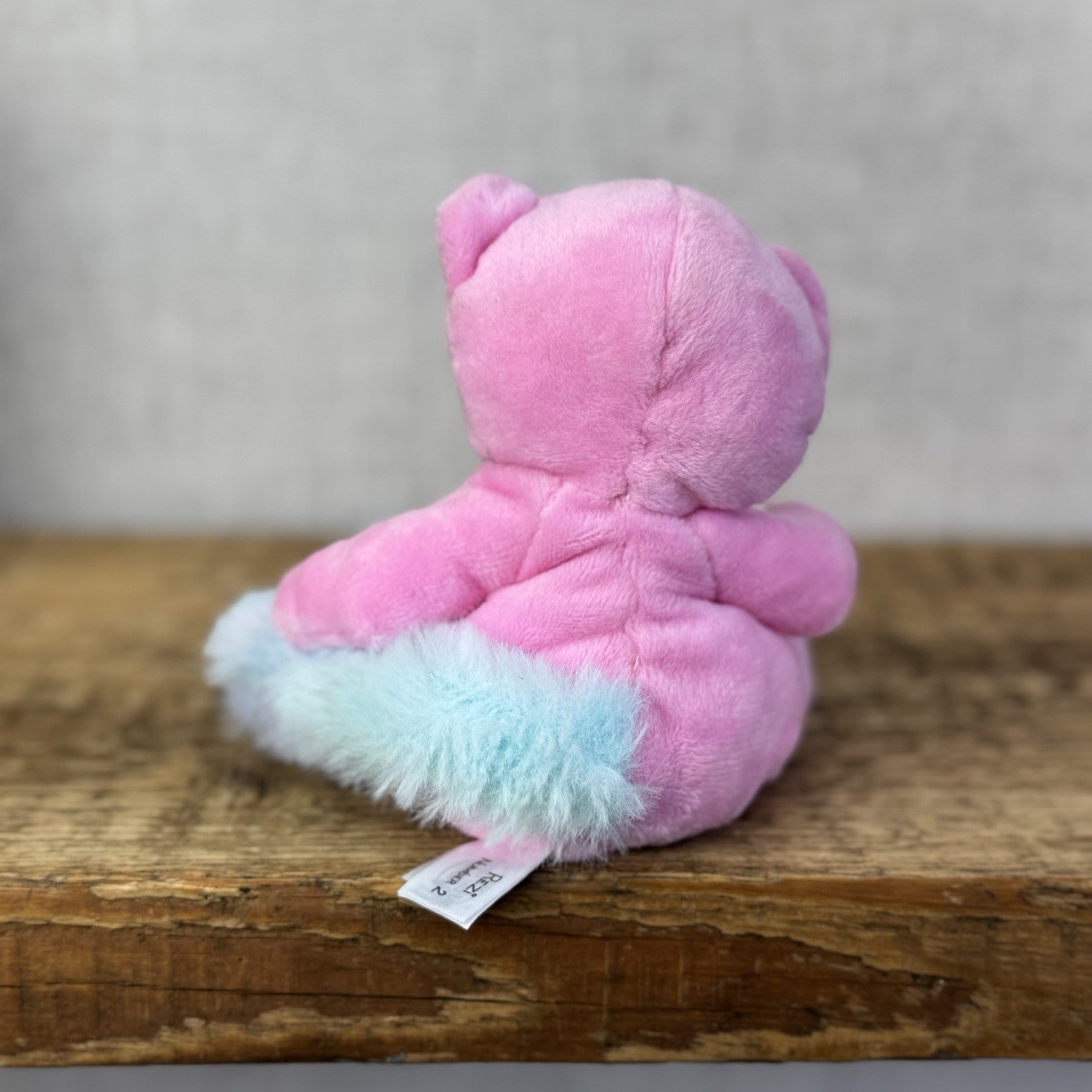Blue Nose Friends - Rezi The Raccoon #2 - Pink Blue Nose Friend Rare Retired