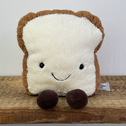 Jellycat Amuseable Toast - Slice Of Bread Plush Soft Toy Retired Collectible 12”