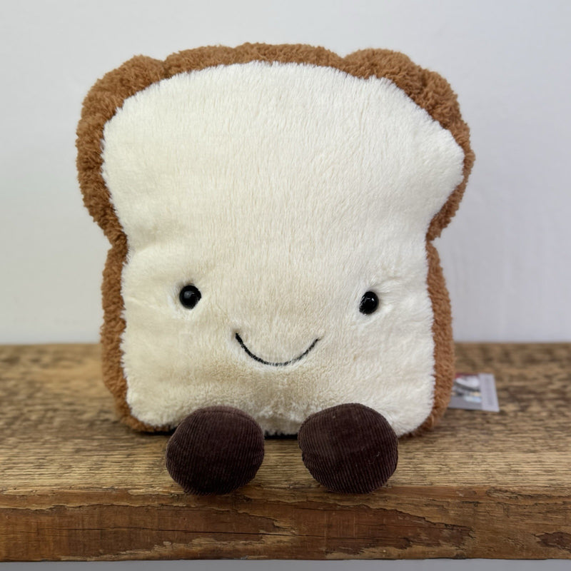 Jellycat Amuseable Toast - Slice Of Bread Plush Soft Toy Retired Collectible 12”