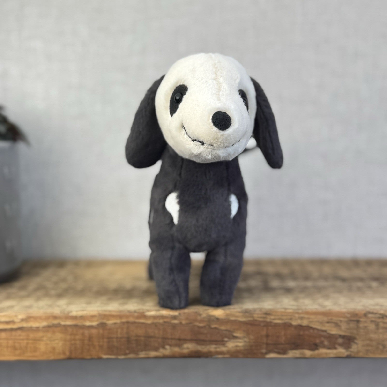 Jellycat Skeledog Dan - Skeleton Dog Beanie Plush Toy Collectible NWT 8"