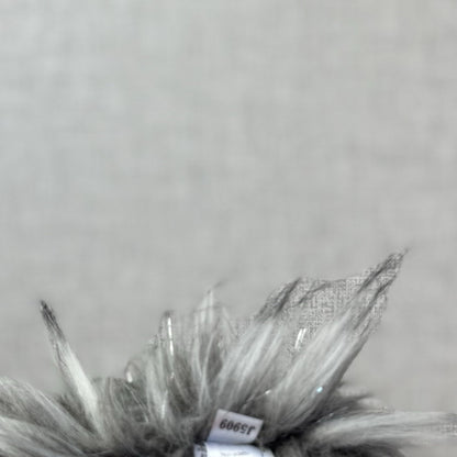 Jellycat Gloria Owl - Large Fluffy Owl Rare Retired Grey/Silver Sparkly Bird 12"