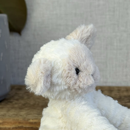 Jellycat Tiny Baby Fuddlewuddle Lamb - Baby Pocket Pal Beanie White Lamb 4” (#3)