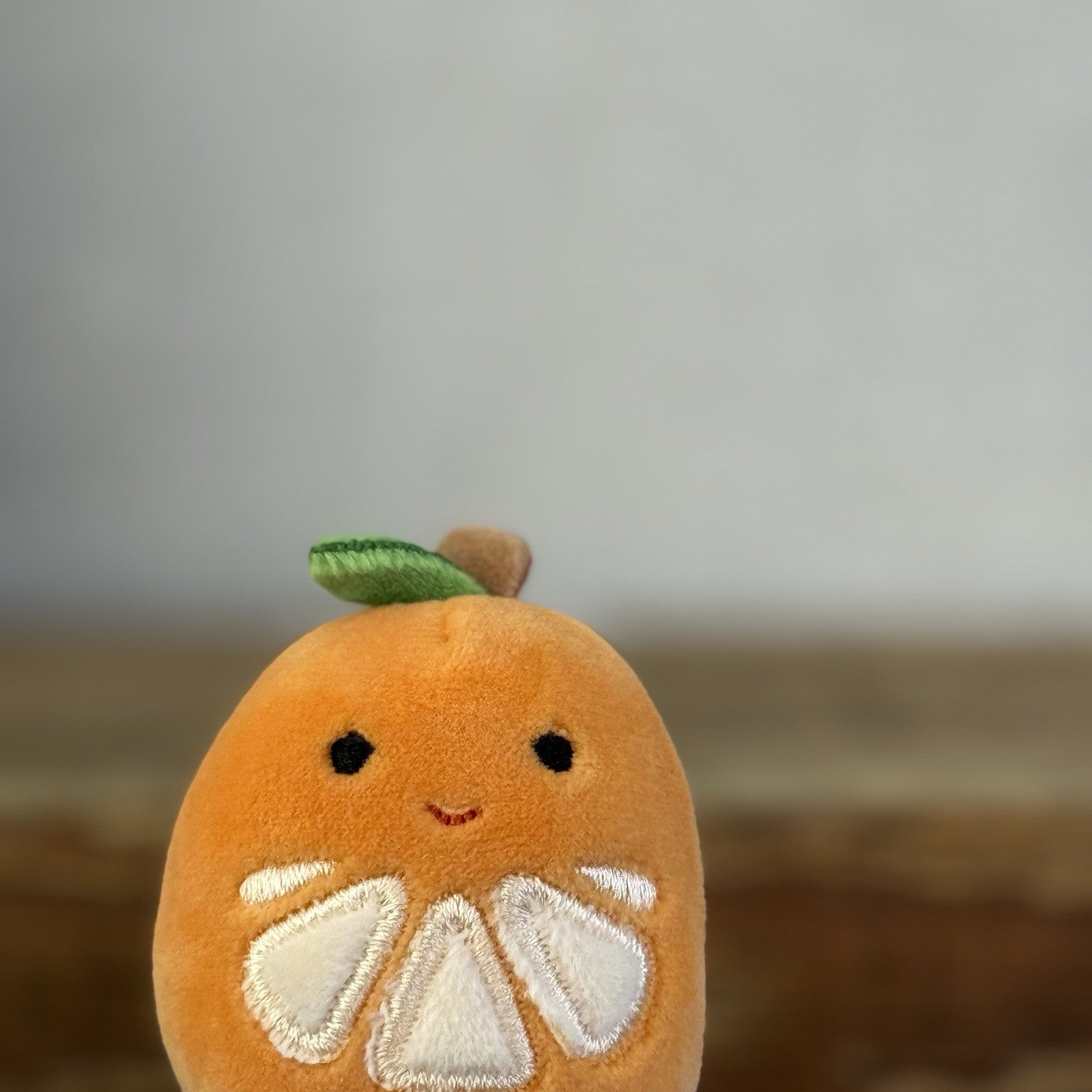 Squishmallow Squishville Fruit Squad - Orin Orange Plush Mini Orange Squish 2”