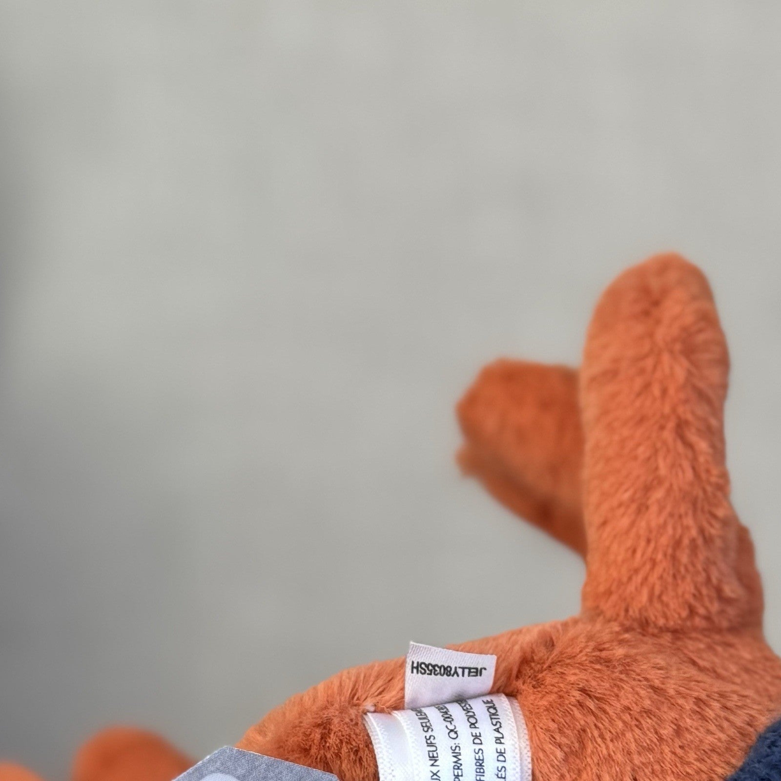Jellycat Cozy Crew Crab - Orange Crab Beanie In A Jumper - Jellycat Crab 5" (#2)