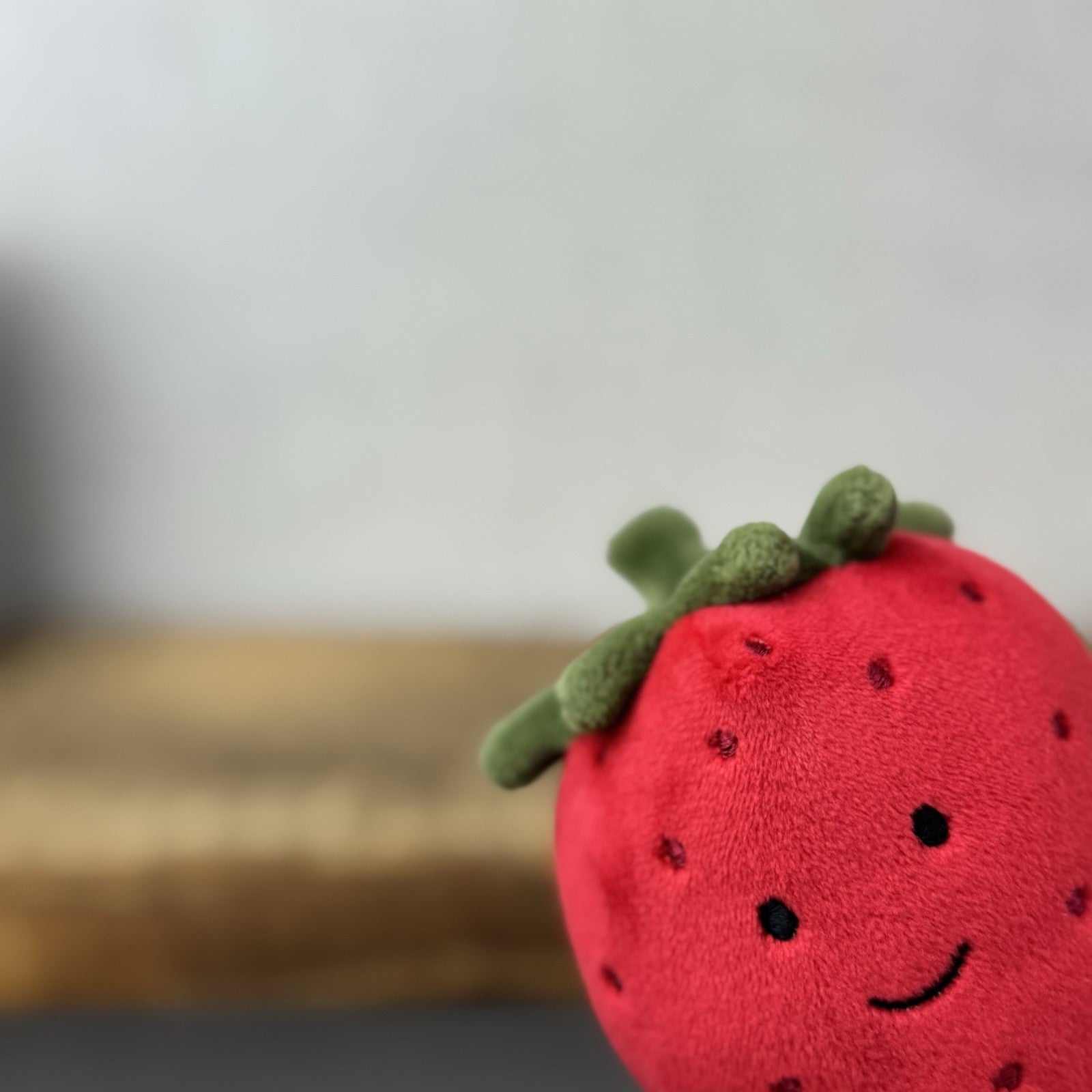 Jellycat Fabulous Fruit Strawberry - Soft Toy Play Food - Fruit Soft Toy 4”