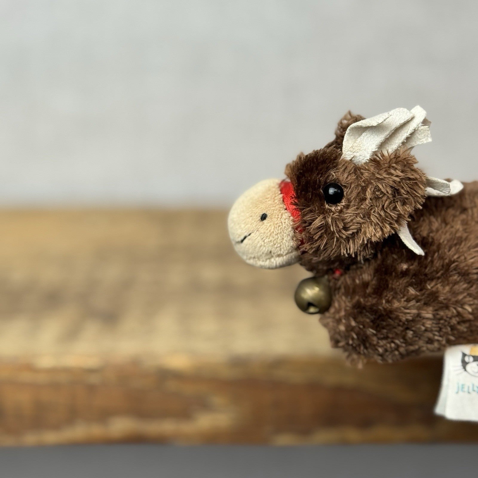 Jellycat Rare Bobtail Pony/- Collectible Horse Working Condition Tiny Vintage 4”