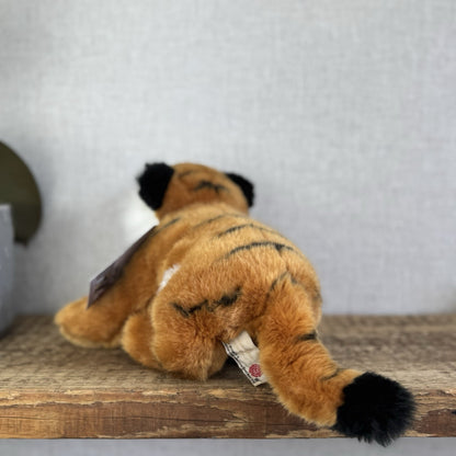 Keel Toys Tiger Plush - Small Tiger Soft Toy Realistic Wild Cat 8"