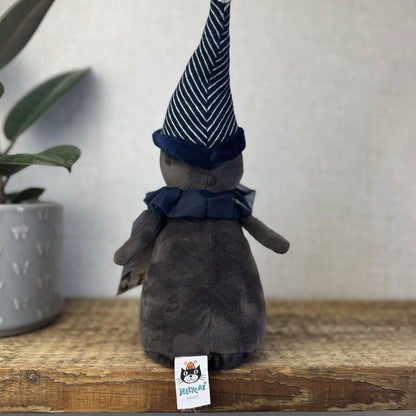Jellycat Yule Penguin - Scandi Christmas Beanie Plush Toy Retired Medium 11"