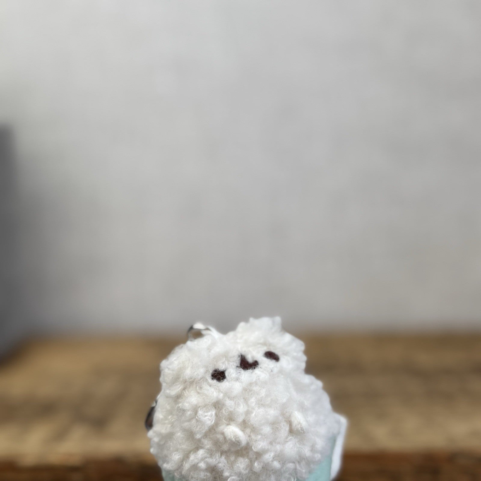 Gund Pusheen Cat Keyring - Stormy Latte Matcha Keyring Cafte Cat NWOT 