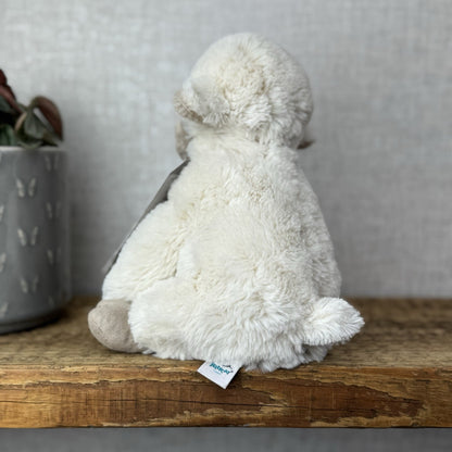 Jellycat Small Libby Lamb - Small Fluffy Lamb Soft Toy Sitting Retired 8"