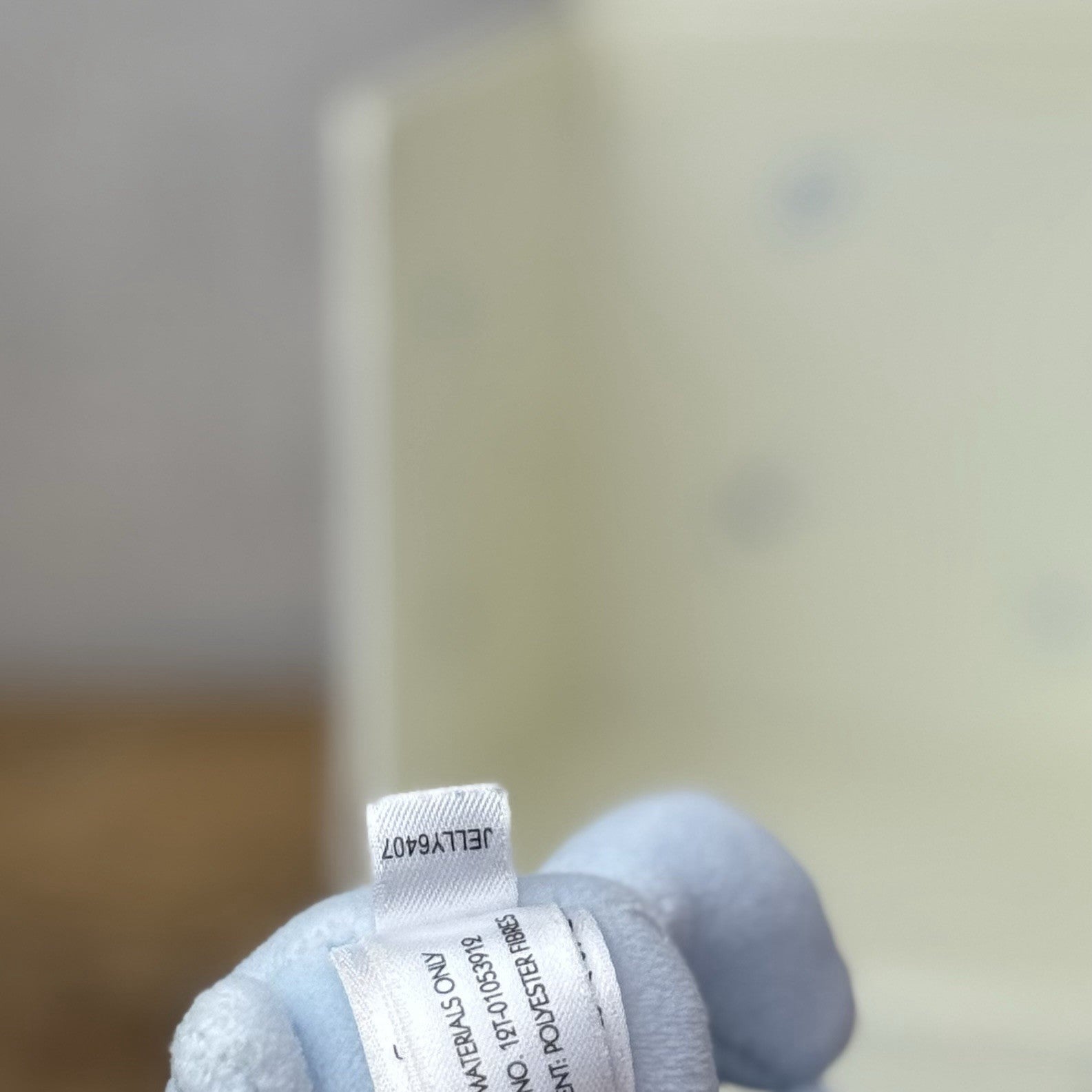 Jellycat My First Soother Blue Blue - New With Box Retired Velour Comforter