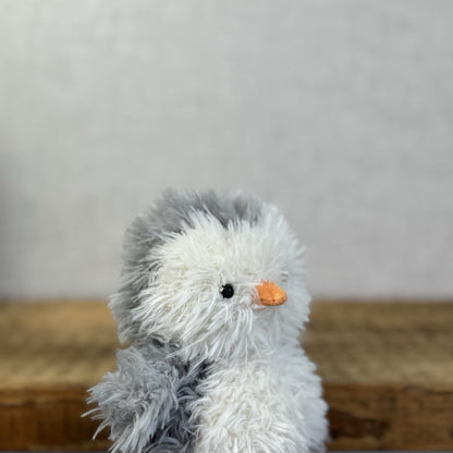 Jellycat Really Little Penguin - Small Fluffy Fuzzy Penguin Miniature Beanie 5"