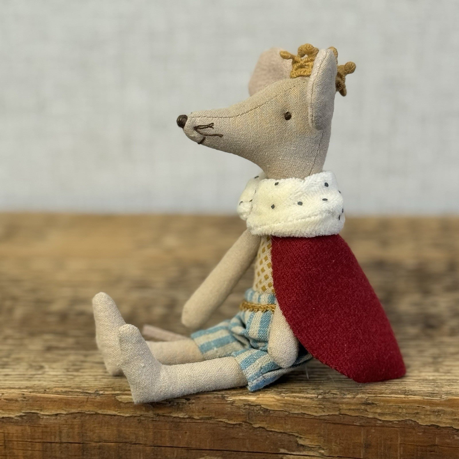 Maileg King Mouse - Retired Maileg Royal Mouse King (Older Style)