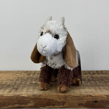 Douglas Cuddle Toys Goat Bhodi - Small Standing Goat Soft Toy #3646