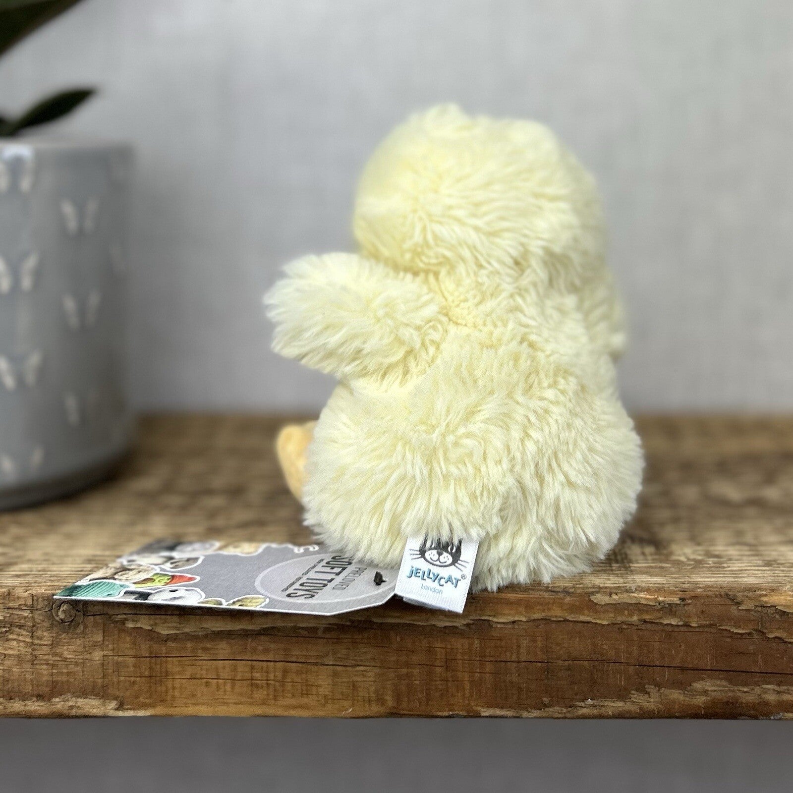 Jellycat Fluffster Yellow Chick - Small Fluffy Chick - Retired Rare - 5” (#3)