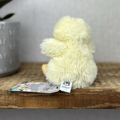 Jellycat Fluffster Yellow Chick - Small Fluffy Chick - Retired Rare - 5” (#3)