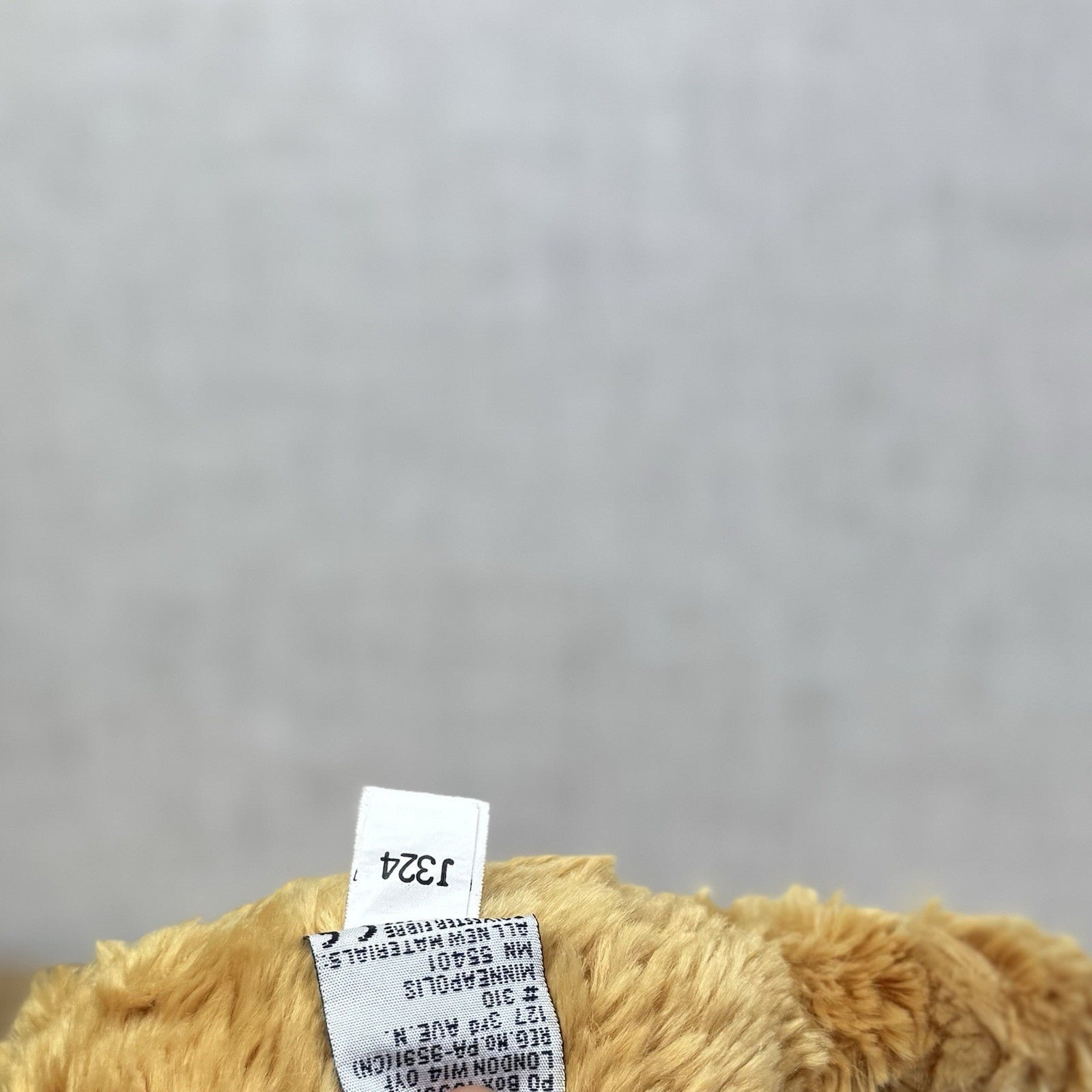 Jellycat Small Pickles Bear - Vintage Jellycat Golden Bear New Without Tags 12"