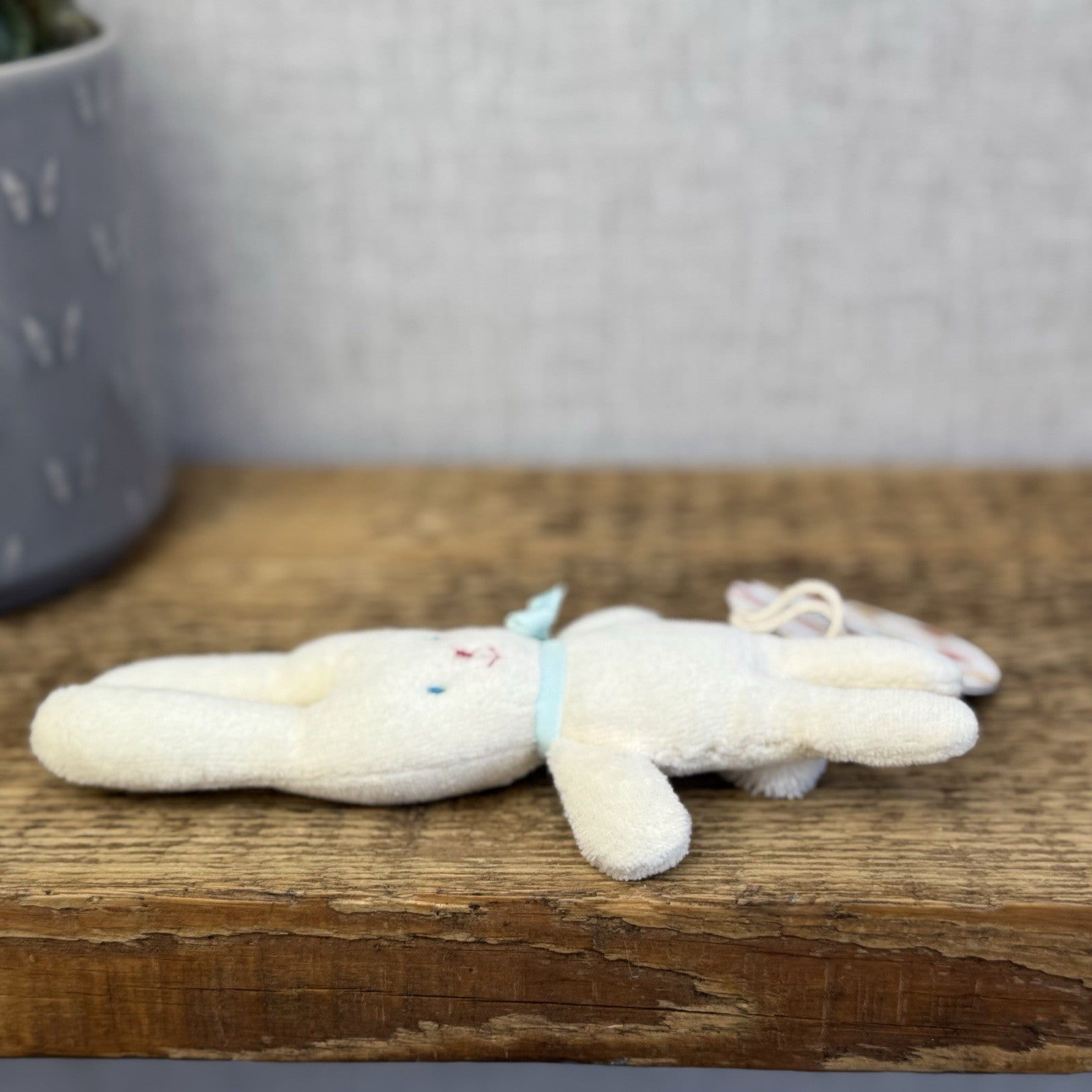 Maileg Baby Bunny Rattle - New With Tags Retired Soft Toy Rare 6"