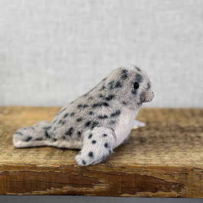 Jellycat Nauticool Spotty Seal - Tiny Fluffy Grey Seal Soft Beanie Pocket Pal #2