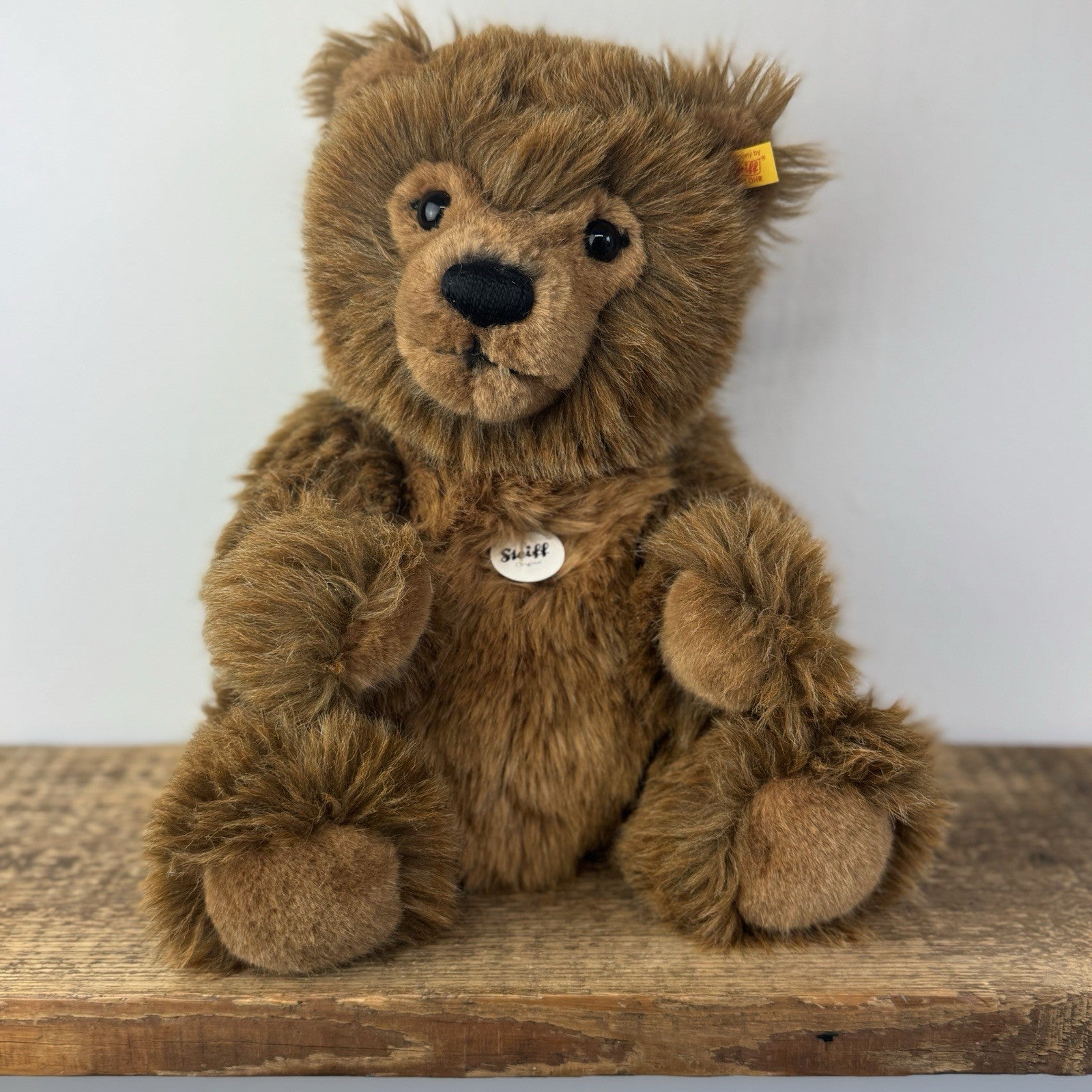 Steiff Grizzly Ted 10651 - Medium Fully Jointed Retired Bear (NWOT)