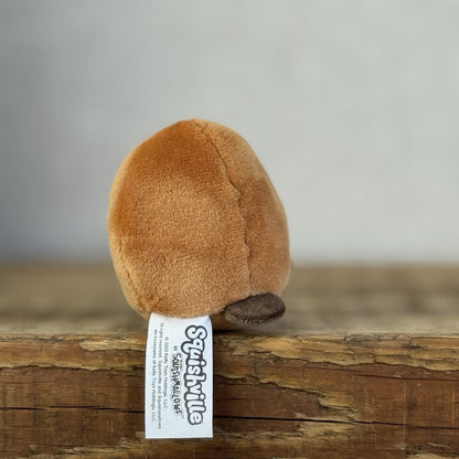 Squishmallow Squishville - Santino Platypus - Brown Platypus Sea Creature 2”
