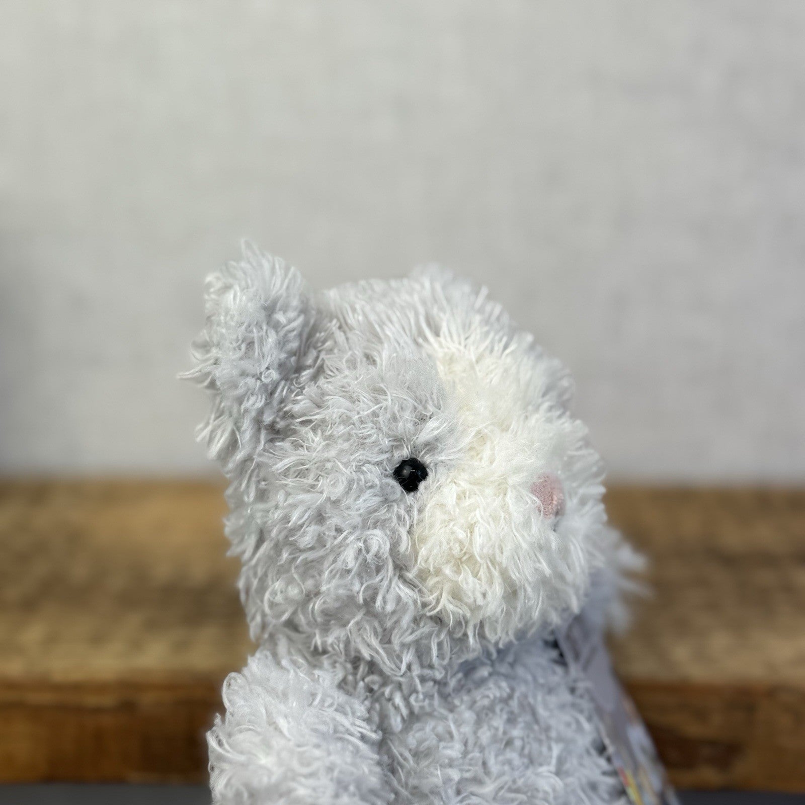 Jellycat Little Kitten - Small Grey Beanie Kitten Cat Retired Rare Small 7"