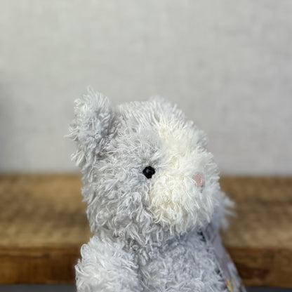 Jellycat Little Kitten - Small Grey Beanie Kitten Cat Retired Rare Small 7"