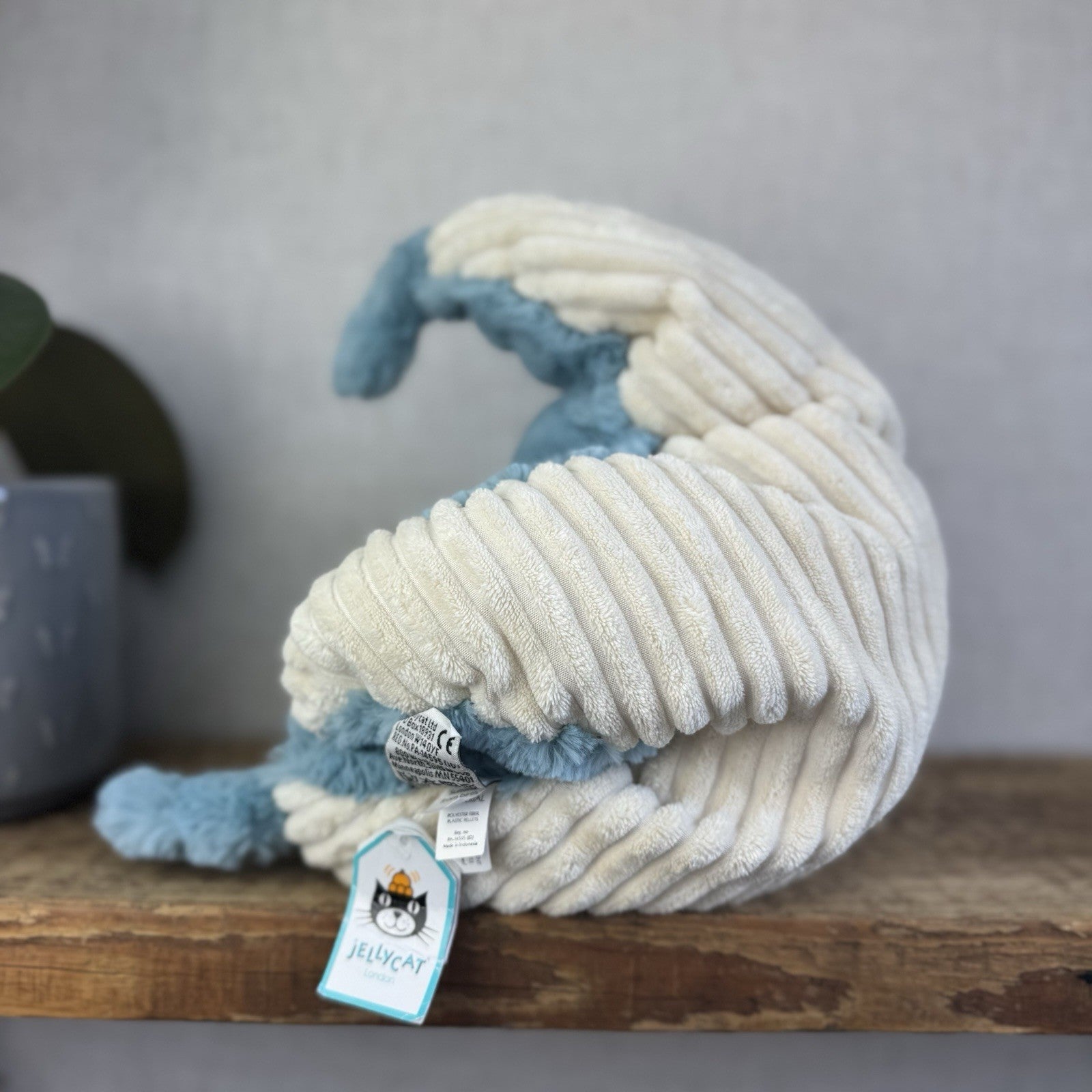 Jellycat Skye Starfish Plush Toy Large Blye Beanie Starfish Plush With Tags 16”