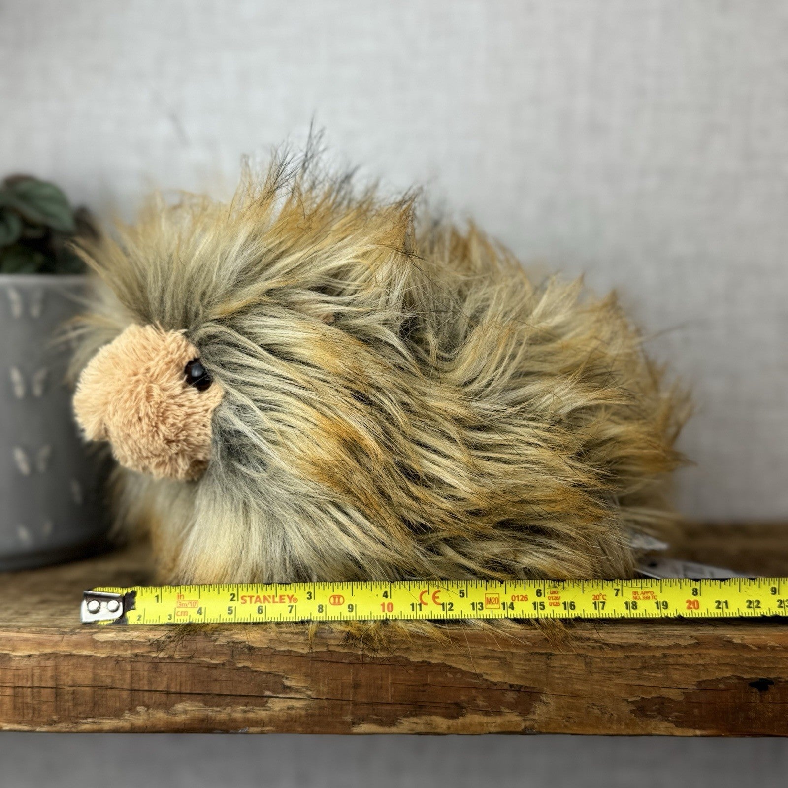 Jellycat Gordon Guinea Pig Retired Soft Plush Toy Mini Fluffy Rodent Beanie 7”