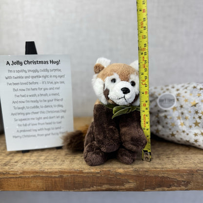 Ravensden Red Panda Beanie Wild  - Christmas Gift Soft Toy Wrapped & Ready