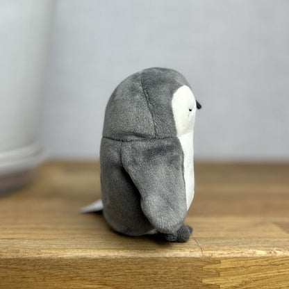 Jellycat Minikin Penguin - Tiny Penguin 4” Jellycat Small Velour Penguin Beanie