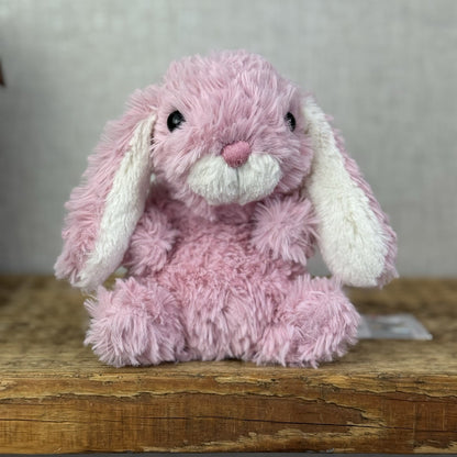 Jellycat Yummy Bunny Tulip - New Without Tags Small Pink Beanie Rabbit Plush 5"