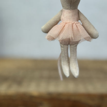 Maileg Small Dance Mouse, Ballerina Mouse Soft Toy New Without Tags Retired 
