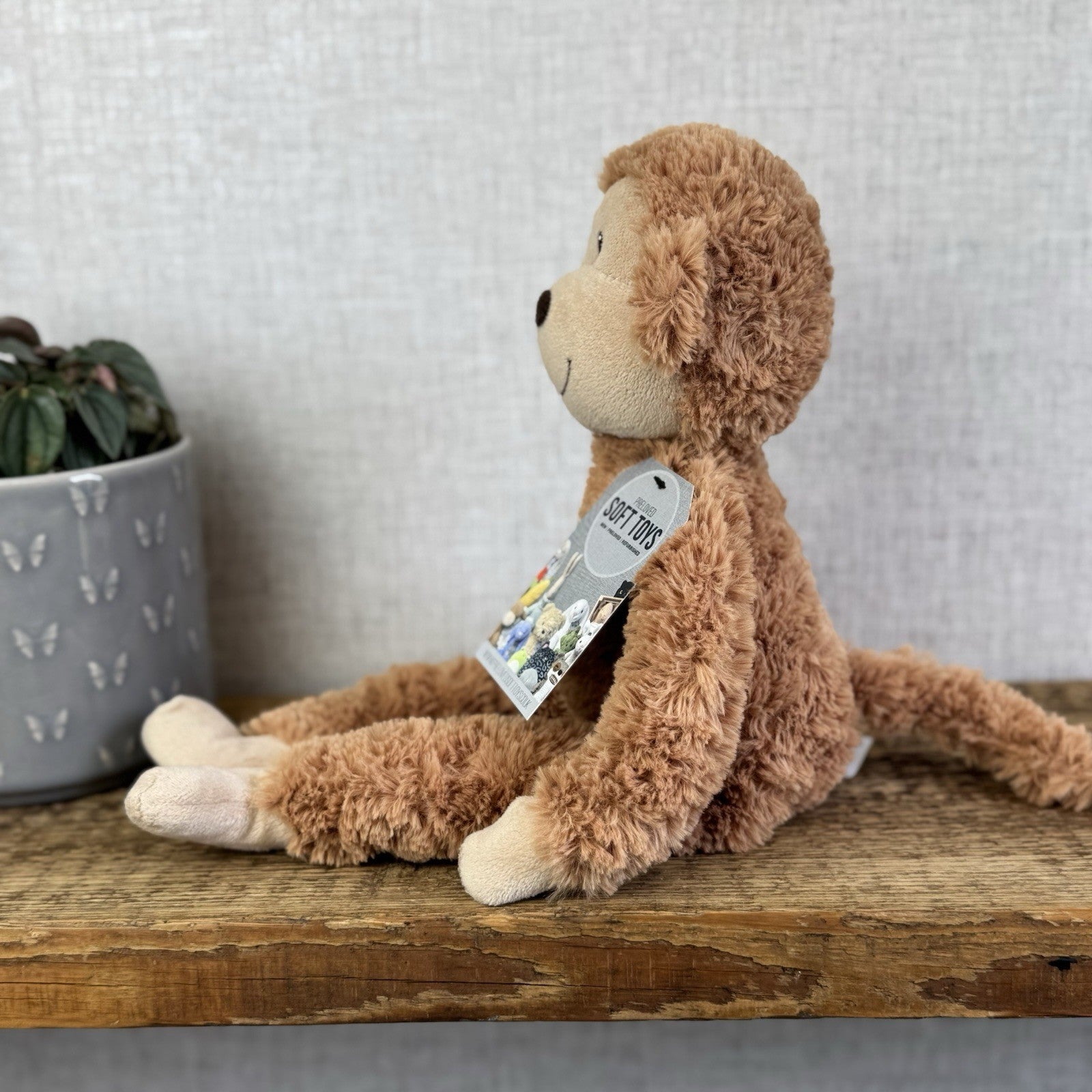 Marks & Spencers Soft Toy  - My First Monkey Brown NWOT - 08373175