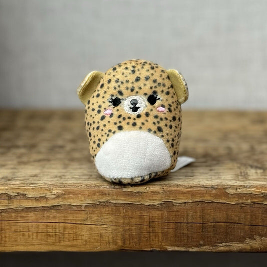 Squishmallow Squishville Lexi Leopard - Rare Tiny Squishville Leopard Plush 2"