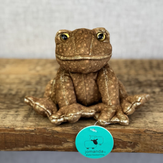 Jomanda Miniature Toad Beanie - Mini Soft Toy Realistic Toad New Tags (#2)