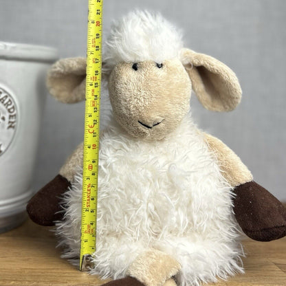 Jellycat Tiggalope Sheep - Medium Sheep 14" - White Fluffy Beanie Sheep Retired