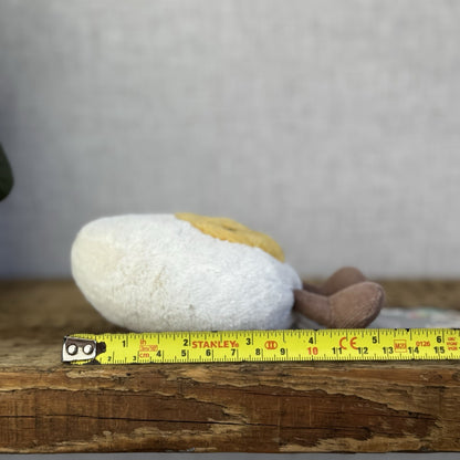 Jellycat Amuseable Cheeky Boiled Egg - Frowning Egg  Toy Food Retired 5” (#2)