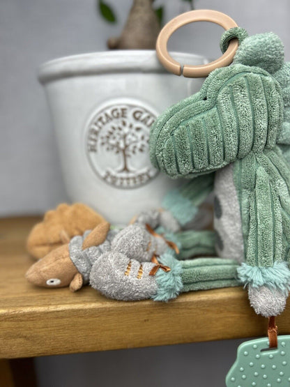 Jellycat Cordy Roy Baby Dino Jitter Soft Toy Plush Baby Activity Toy