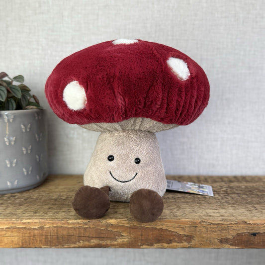 Jellycat Amuseable Mushroom - First Release Original Toadstool Woodland Plush 