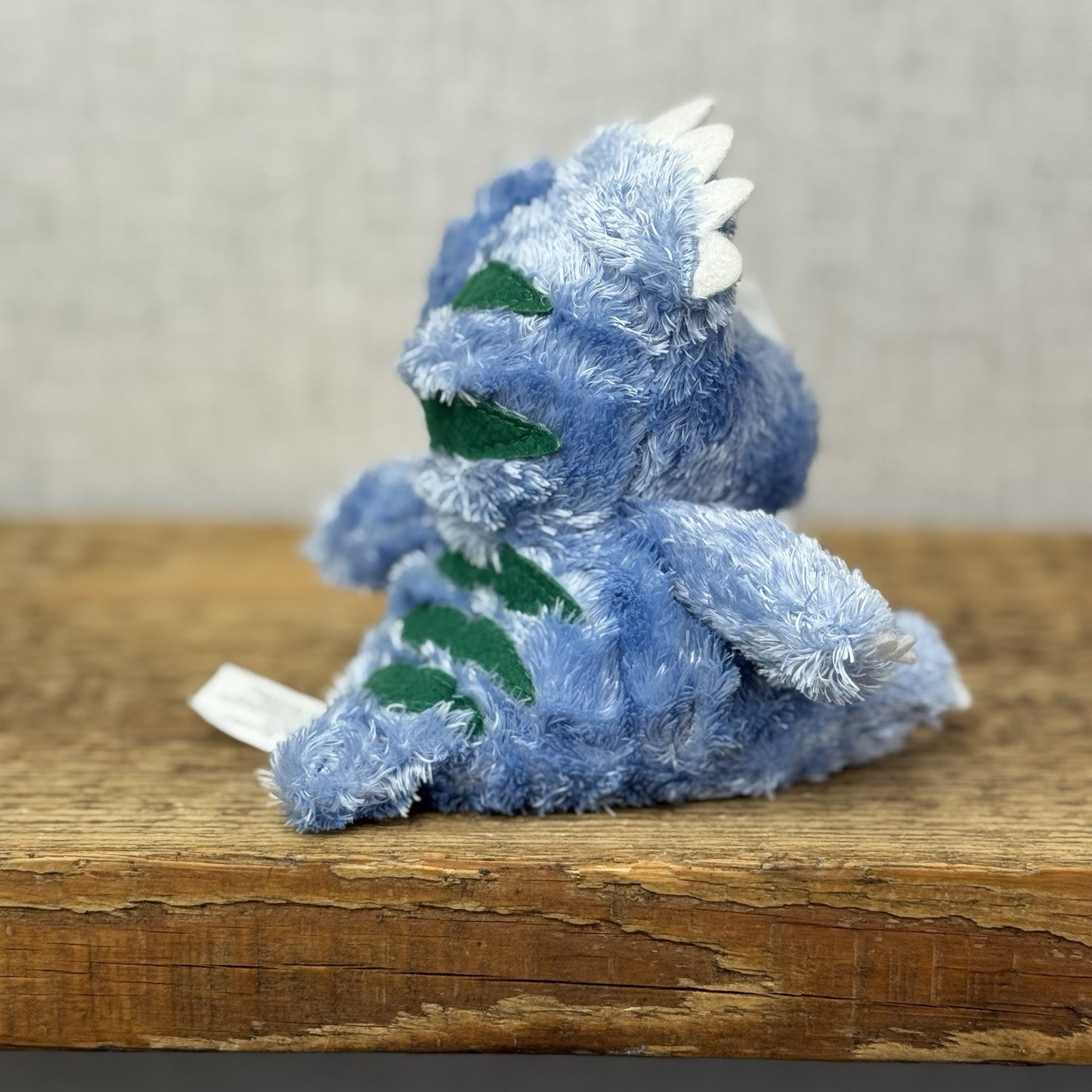 Russ Berrie Luvvies - Jeff Triceratops - Pudding Dino Soft Toy Tiny 4”