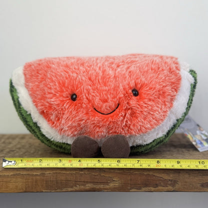 Jellycat Amuseable Watermelon - Retired First Release Medium Melon 10"