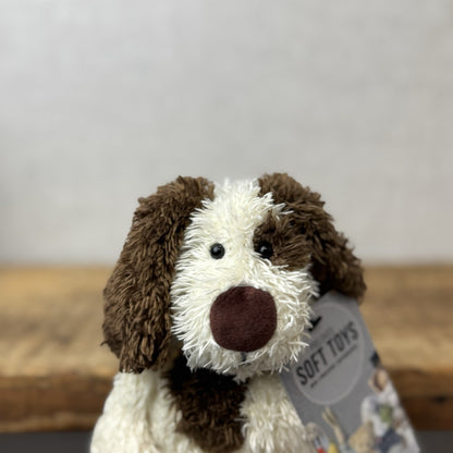 Jellycat Bunglie Tot Dylan Dog - Small Bunglie Puppy Beanie Vintage NWOT 7"